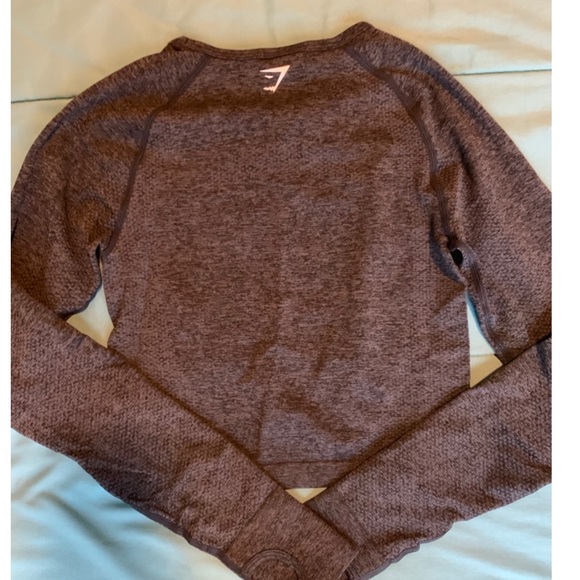 🌸SOLD🌸 NWOT Gymshark Original Crop Long Sleeve - Picture 3 of 7